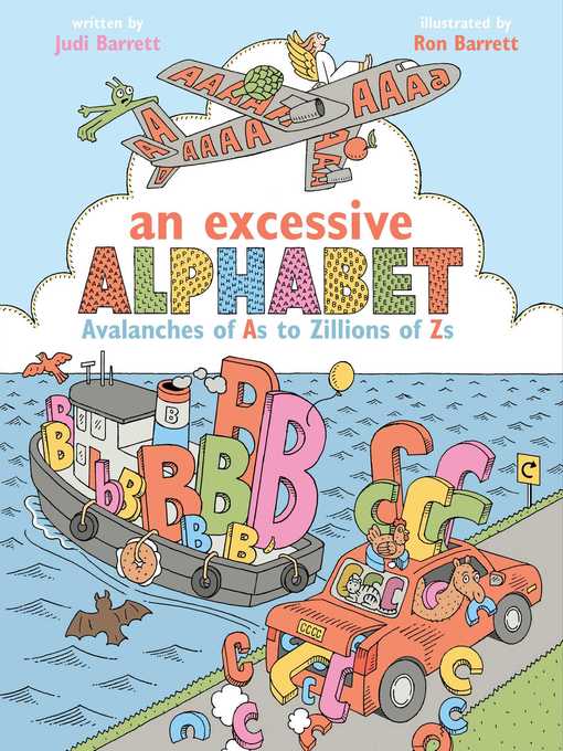 Title details for An Excessive Alphabet by Judi Barrett - Wait list